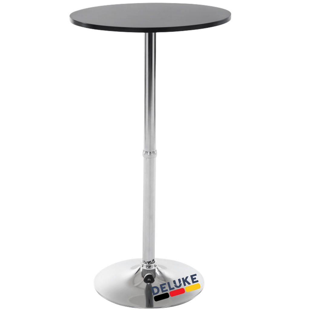 DELUKE STEHTISCH Schwarz