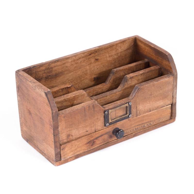 DESIGN DELIGHTS SCHREIBTISCH-ORGANIZER Natur