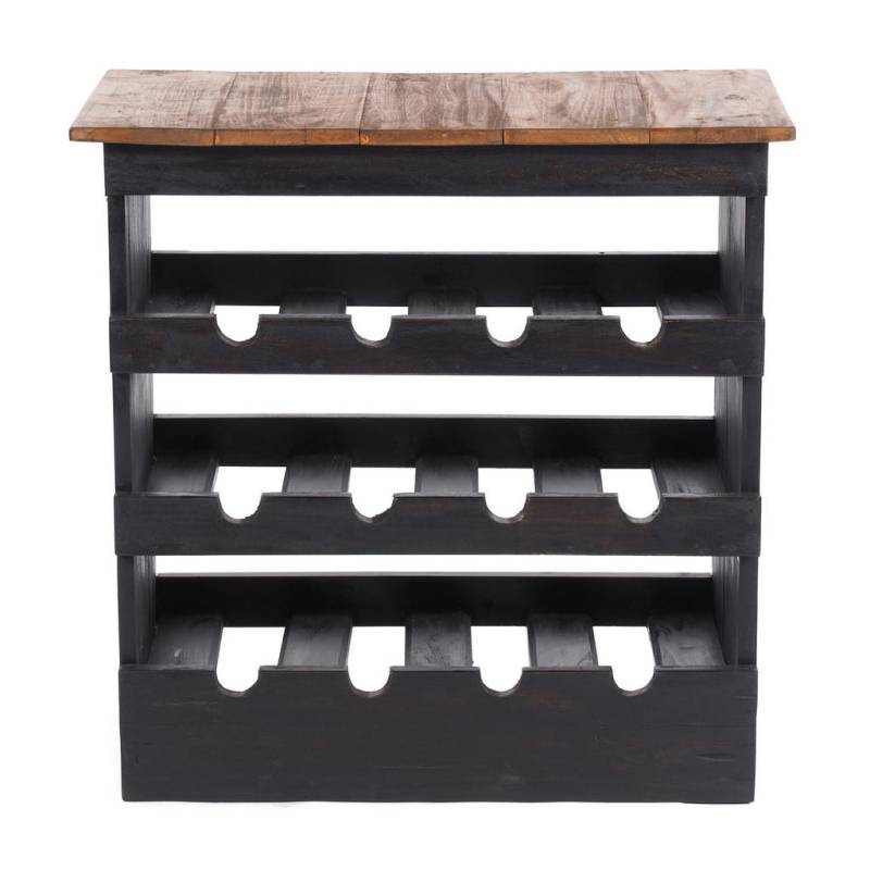 DESIGN DELIGHTS WEINREGAL Schwarz