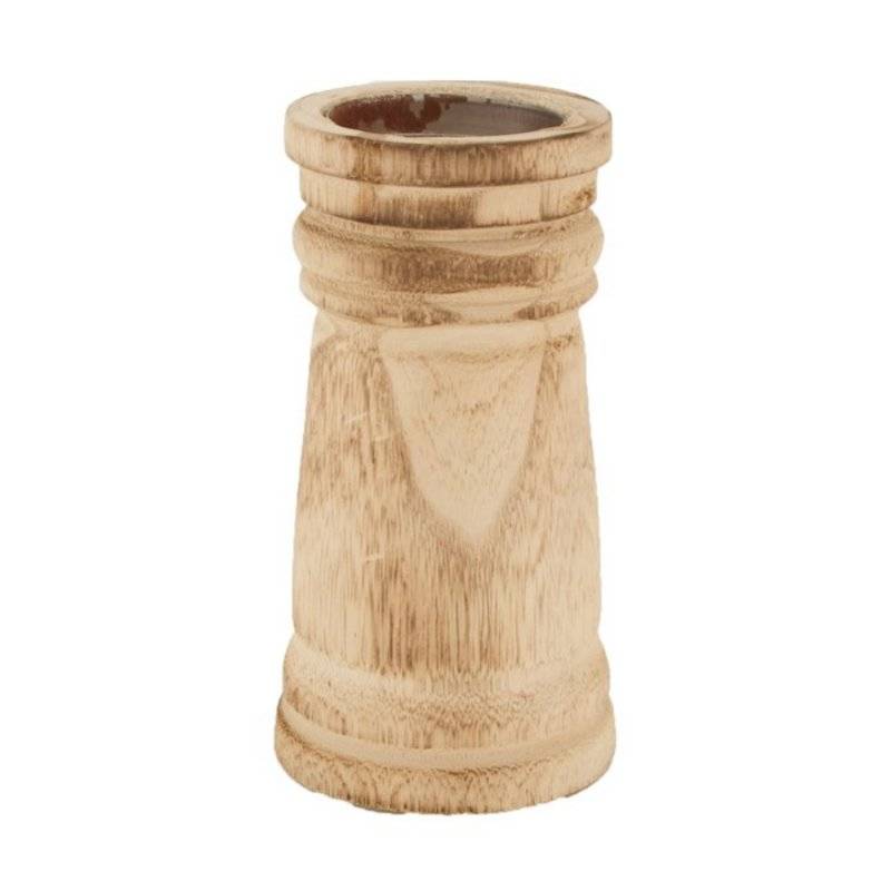DIJK - Kerzenhalter - Holz - 9 x 18 cm