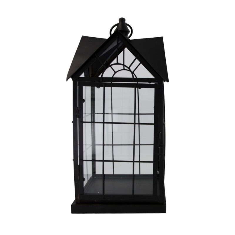 DIJK - Laterne - Metall - 23 x 23 x 46 cm - schwarz