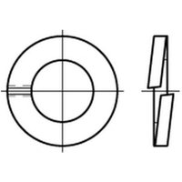 DIN 127 Federring Federstahl B 100 S DIN 127 Federring Federstahl B 100 S