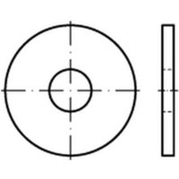 DIN 440-R/ISO 7094 Unterlegscheibe Stahl Form R 33mm galvanisch verzinkt 25 Stk DIN 440-R/ISO 7094 Unterlegscheibe Stahl Form R 33mm galvanisch verzinkt 25 Stk