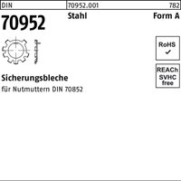 DIN 70952 Sicherungsscheibe Stahl A 70mm 25 Stk DIN 70952 Sicherungsscheibe Stahl A 70mm 25 Stk