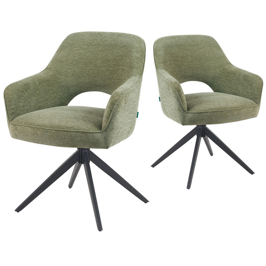 DUBI Möbel DREHSTUHL Grün DUBI Möbel DREHSTUHL Grün