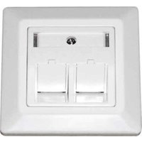 Dätwyler IT Infra UP-K Dose,leer,schräg rws f.2xRJ45 KeysMod 185867 von Daetwyler