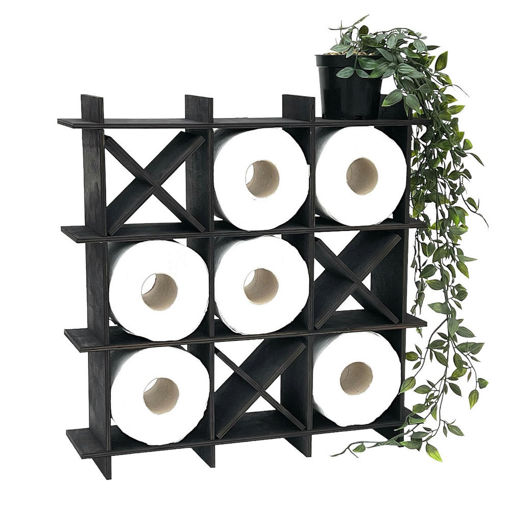 DanDiBo TOILETTENPAPIERHALTER Schwarz