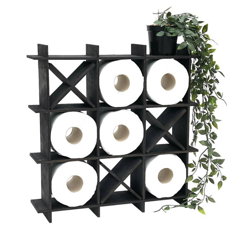 DanDiBo TOILETTENPAPIERHALTER Schwarz