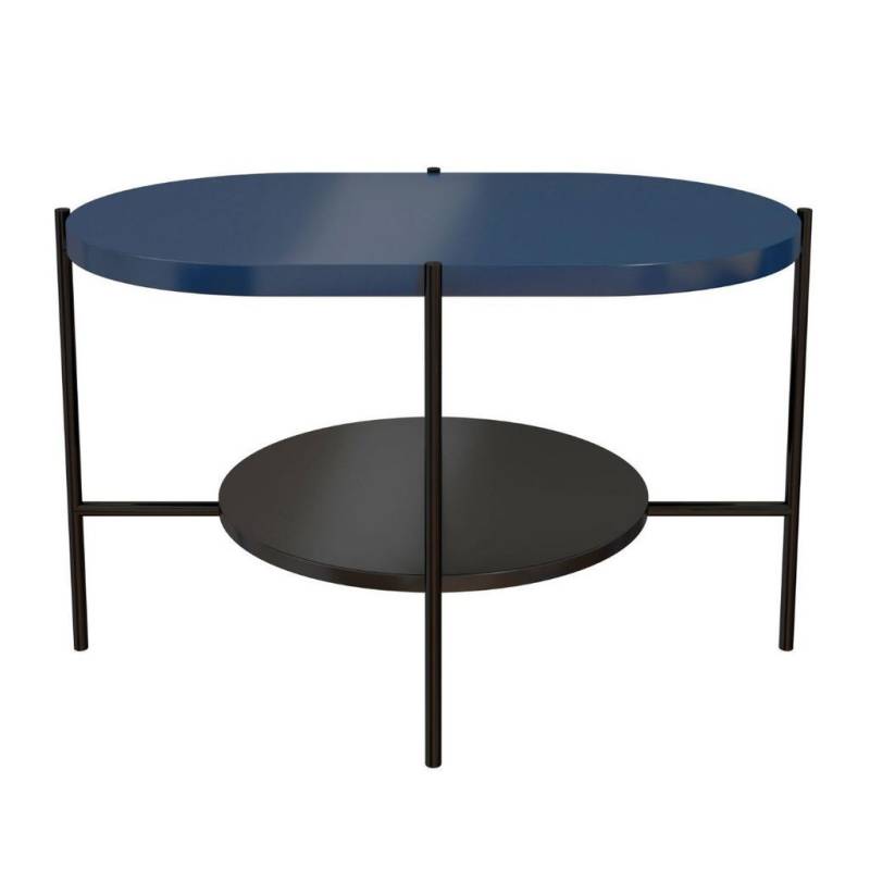 Dancan COUCHTISCH Dunkelblau, Schwarz