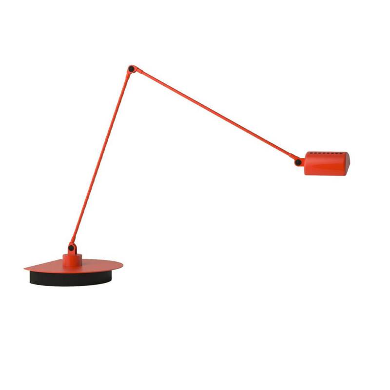 Daphine Cloe LED Tischleuchte, H: 50 cm, Rot matt, Extra-Warmweiß 2700K