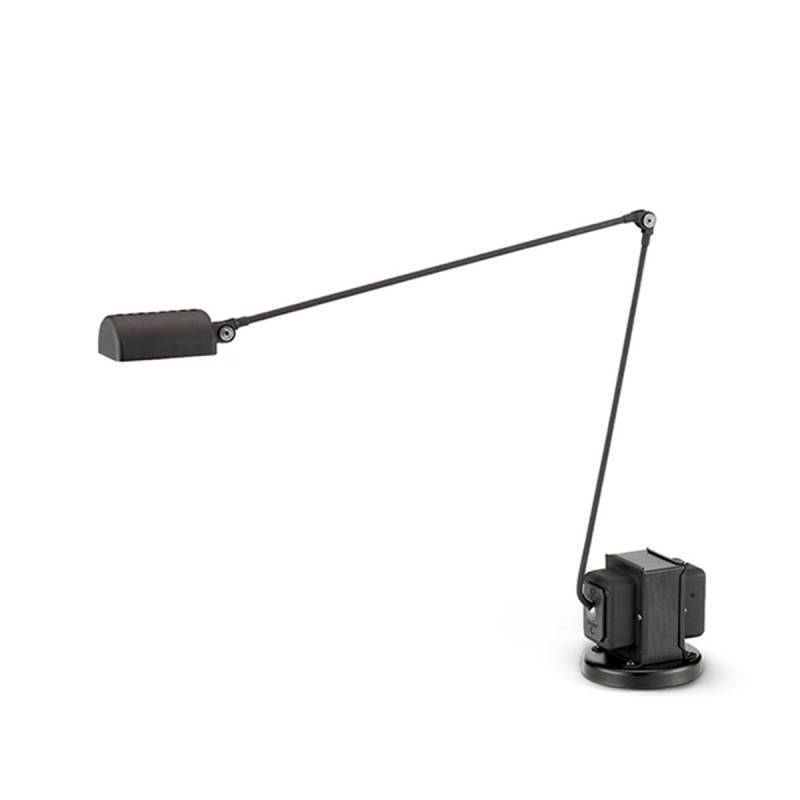 Daphine LED Tischleuchte, H: 45 cm, Schwarz soft, Warmweiß 3000K