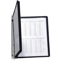 Sichttafel-System mit 5 Tafeln, schwarz von Durable