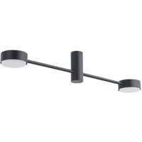 Deckenlampe 2-flammig GX53 Schwarz Metall Modern 68 cm lang Deckenlampe 2-flammig GX53 Schwarz Metall Modern 68 cm lang von Nowodvorski