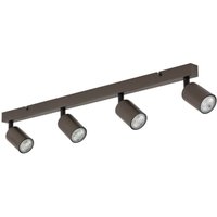 Deckenlampe 4-flammig 83cm lang Metall verstellbar Braun GU10 Deckenlampe 4-flammig 83cm lang Metall verstellbar Braun GU10 von TK Lighting