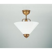 Deckenlampe Berliner Messing Glas E27 Ø30 cm elegant Deckenlampe Berliner Messing Glas E27 Ø30 cm elegant von Berliner Messingleuchten