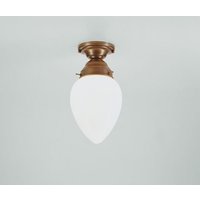 Deckenlampe Berliner Messing Glas blendarm E27 B:14 cm Deckenlampe Berliner Messing Glas blendarm E27 B:14 cm von Berliner Messingleuchten