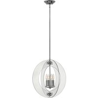 Deckenlampe Chrom Klar Glas Metall Modern BATILA Deckenlampe Chrom Klar Glas Metall Modern BATILA von ELSTEAD