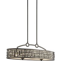 Deckenlampe Esstisch 91 cm lang in Bronze antik von ELSTEAD