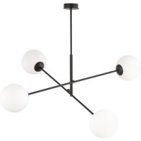 Deckenlampe Glas Metall 102 cm lang E14 4-flammig schwenkbar Deckenlampe Glas Metall 102 cm lang E14 4-flammig schwenkbar von Emibig