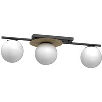 Deckenlampe Glas Metall L:74 cm E27 Modern gemütlich von Luminex