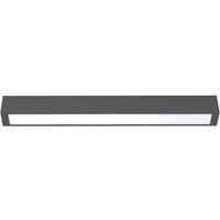 Deckenlampe Grau 62 cm lang T8 LED mit 3000 K warmweiß Deckenlampe Grau 62 cm lang T8 LED mit 3000 K warmweiß von Nowodvorski