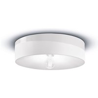 Deckenlampe Keramik D: 40 cm Weiß E27 rund Retro ENRICO Deckenlampe Keramik D: 40 cm Weiß E27 rund Retro ENRICO von Ferroluce