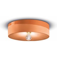 Deckenlampe Keramik E27 D: 40 cm Orange rund Retro Deckenlampe Keramik E27 D: 40 cm Orange rund Retro von Ferroluce