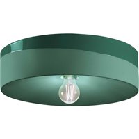 Deckenlampe Keramik E27 D: 40 cm rund Grün Handarbeit Deckenlampe Keramik E27 D: 40 cm rund Grün Handarbeit von Ferroluce