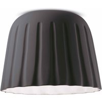 Deckenlampe Keramik E27 Ø 40 cm rund Dunkelgrau Handarbeit Deckenlampe Keramik E27 Ø 40 cm rund Dunkelgrau Handarbeit von Ferroluce