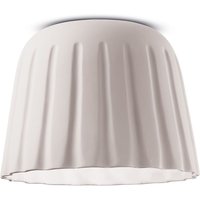Deckenlampe Keramik E27 rund Ø 40 cm Weiß matt Handarbeit Deckenlampe Keramik E27 rund Ø 40 cm Weiß matt Handarbeit von Ferroluce