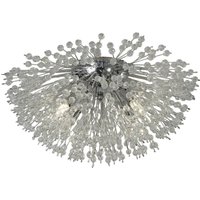 Deckenlampe Kristall Ø 39 cm 4-flammig G9 Chrom Klar von Searchlight