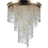 Deckenlampe Metall D: 42 cm in Gold E14 rund Klassisch Deckenlampe Metall D: 42 cm in Gold E14 rund Klassisch von Maytoni