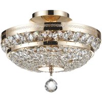 Deckenlampe Metall E14 D: 32 cm in Gold antik 3-flammig Deckenlampe Metall E14 D: 32 cm in Gold antik 3-flammig von Maytoni