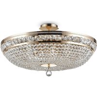 Deckenlampe Metall E14 Ø 65 cm rund Kristall Klassisch von Maytoni