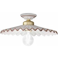 Deckenlampe Metall Keramik E27 D: 41 cm rund Landhaus Deckenlampe Metall Keramik E27 D: 41 cm rund Landhaus von Ferroluce