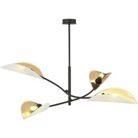 Deckenlampe Modern B: 102 cm drehbar 4x E14 Metall Stoff Deckenlampe Modern B: 102 cm drehbar 4x E14 Metall Stoff von Emibig