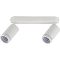 Deckenlampe Weiß Metall 43,5cm verstellbar 2-flammig GU10 Deckenlampe Weiß Metall 43,5cm verstellbar 2-flammig GU10 von TK Lighting