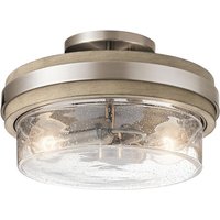 Deckenlampe innen rund D: 30,5 cm Metall Glas 1x E27 Deckenlampe innen rund D: 30,5 cm Metall Glas 1x E27 von ELSTEAD