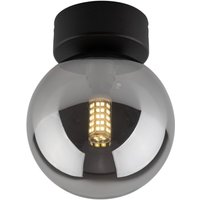 Deckenlampe rund Ø 12 cm H: 15 cm klein Rauchglas G9 Kugel Deckenlampe rund Ø 12 cm H: 15 cm klein Rauchglas G9 Kugel von TK Lighting