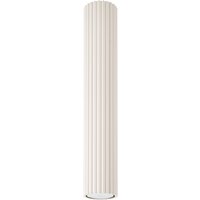 Deckenlampe schmal Ø 6,5 cm H: 40 cm in Creme Modern von Sollux