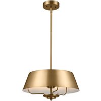 Deckenlampe verstellbar Metall H: max. 114 cm in Messing von ELSTEAD