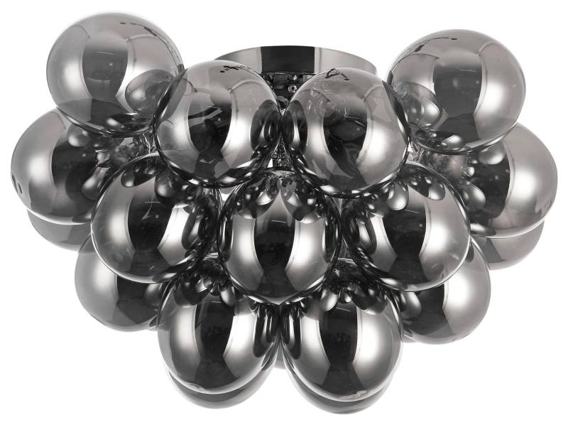 Deckenleuchte Balbo Nickelfarben max. 28 Watt Deckenlampe