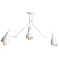 Deckenleuchte E27 Weiß Metall 80 cm lang flexibel Deckenleuchte E27 Weiß Metall 80 cm lang flexibel von ALDEX