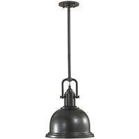 Deckenleuchte E27 in Bronze Metall Industrial MORGANNA von ELSTEAD
