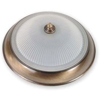Deckenleuchte ELENI in Messing rund Flur Wohnzimmer von Lido Light Fixture Man. LTD