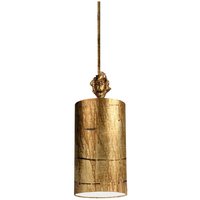 Deckenleuchte EXTRATO Blattgold Ø20cm Esszimmer von ELSTEAD