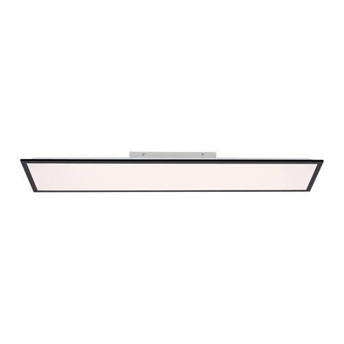 Deckenleuchte Flat in Schwarz max. 37 Watt Deckenlampe