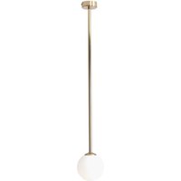 Deckenleuchte Glas Metall in Gold E14 H:92 cm blendarm von ALDEX