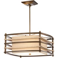 Deckenleuchte KIKI Bronze B:46cm Asia Design Lampe von ELSTEAD