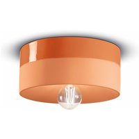 Deckenleuchte Keramik D: 25 cm Orange E27 rund ENRICO Deckenleuchte Keramik D: 25 cm Orange E27 rund ENRICO von Ferroluce